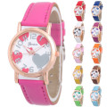 New Casual watch hot sale leather ladies watch