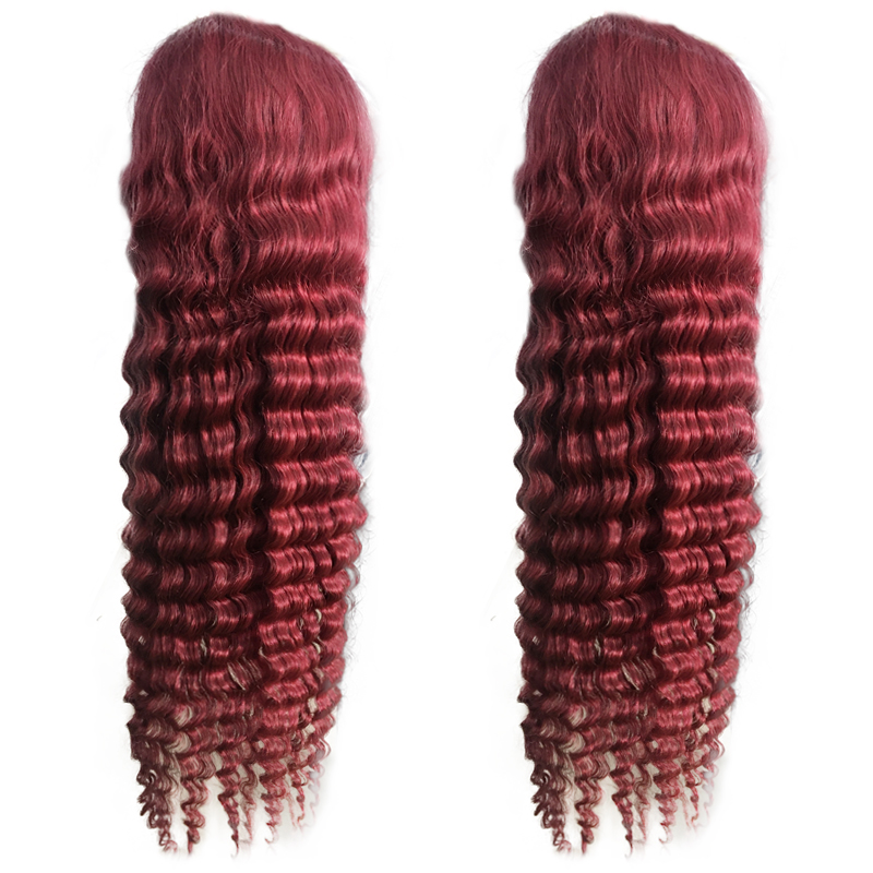 Cutical Aligned Virgin Hair Hd Wigs 180 Density Vendors For Dye Lace Wigs Human Color 40" Inch Lace Front Wig For Black Women