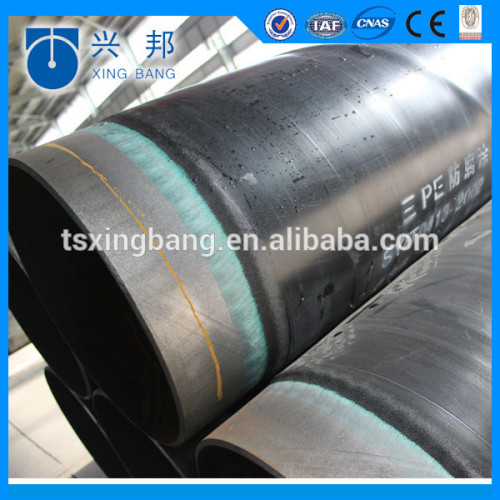 epoxy and hdpe coated 3 layers polyethylene coated anti-corrosive steel pipe