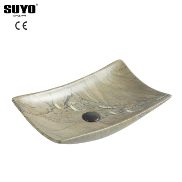 Rustic Irregular Sanitaryware Granit Marmor Hotel Vessel Washbasin