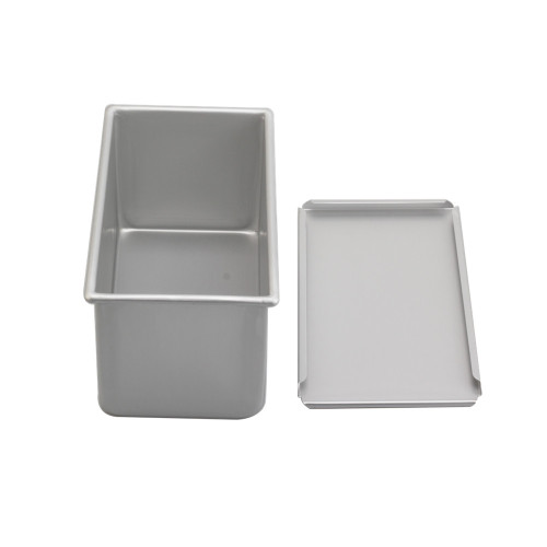 Aluminum Pullman Loaf Pan with Lid
