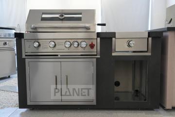 Small Outdoor Stainless Steel Kitchen Cabinet With Stove