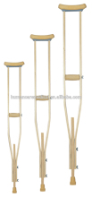 Adjustable underarm crutches wooden cane walking stick for sale