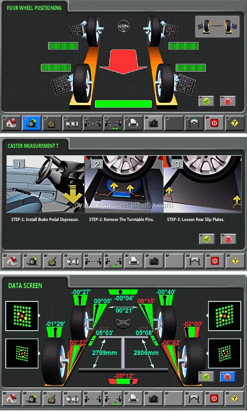 Automatic Wheel Alignment Equipment for Hunter Aligner