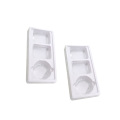 Thermoforming rectangle cosmetic plastiki blister tray