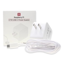 Raspberry Pi 5 5V5A Official Power Supply - 27W USB-C Adapter