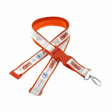 Lanyard, Satin, Double-layer Design, Customized Designs are Welcome