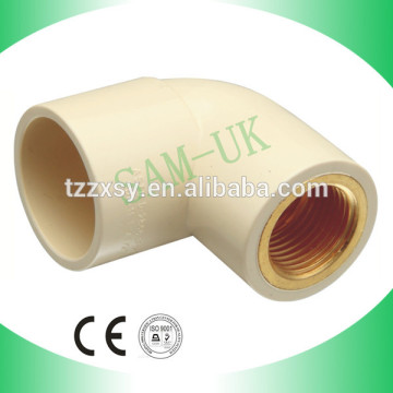 BRASS THREADED FEMALE ELBOW