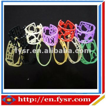 colorsul free style Tatoo silicone bracelt
