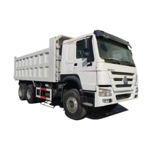 Eight wheel dump truck