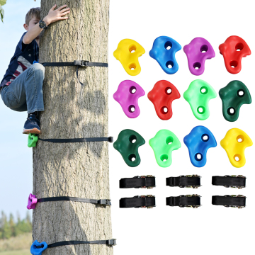 Ninja Tree Rock Climbing Holds for Climber