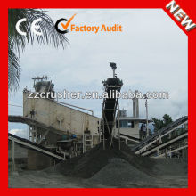 A small dolomite/coal rock crushing plant
