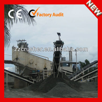 A small dolomite/coal rock crushing plant