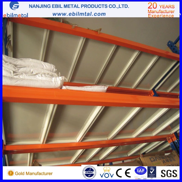 Nanjing Ebil Warehouse 2-3 Layers Storage Mezzanine Rack with Lifting Equipment