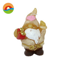 Old man shaped art christmas candle scented candle