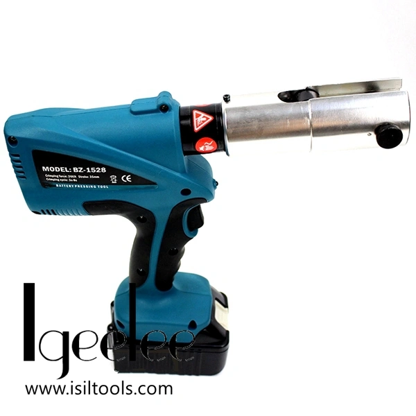 Igeelee Bz-1528 Battery Powered Press Tube Pipe Crimping Tool for Copper / Pex / Stainless Steel Crimper