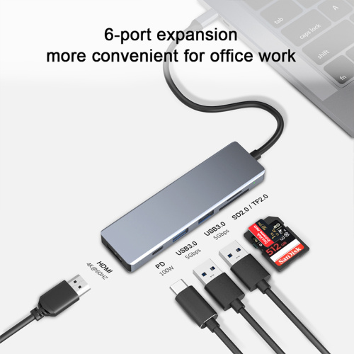 Gigabit network port expansion dock