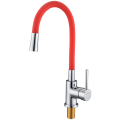 Faucet Dapur Wastafel Deck Mounted In Red