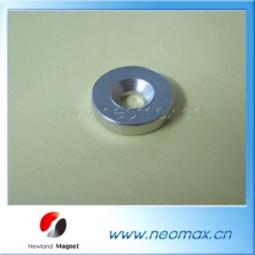 Round magnet with deep hole