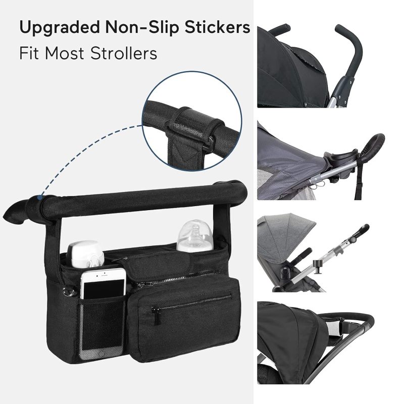 Momcozy Non-Slip Stroller Organizer