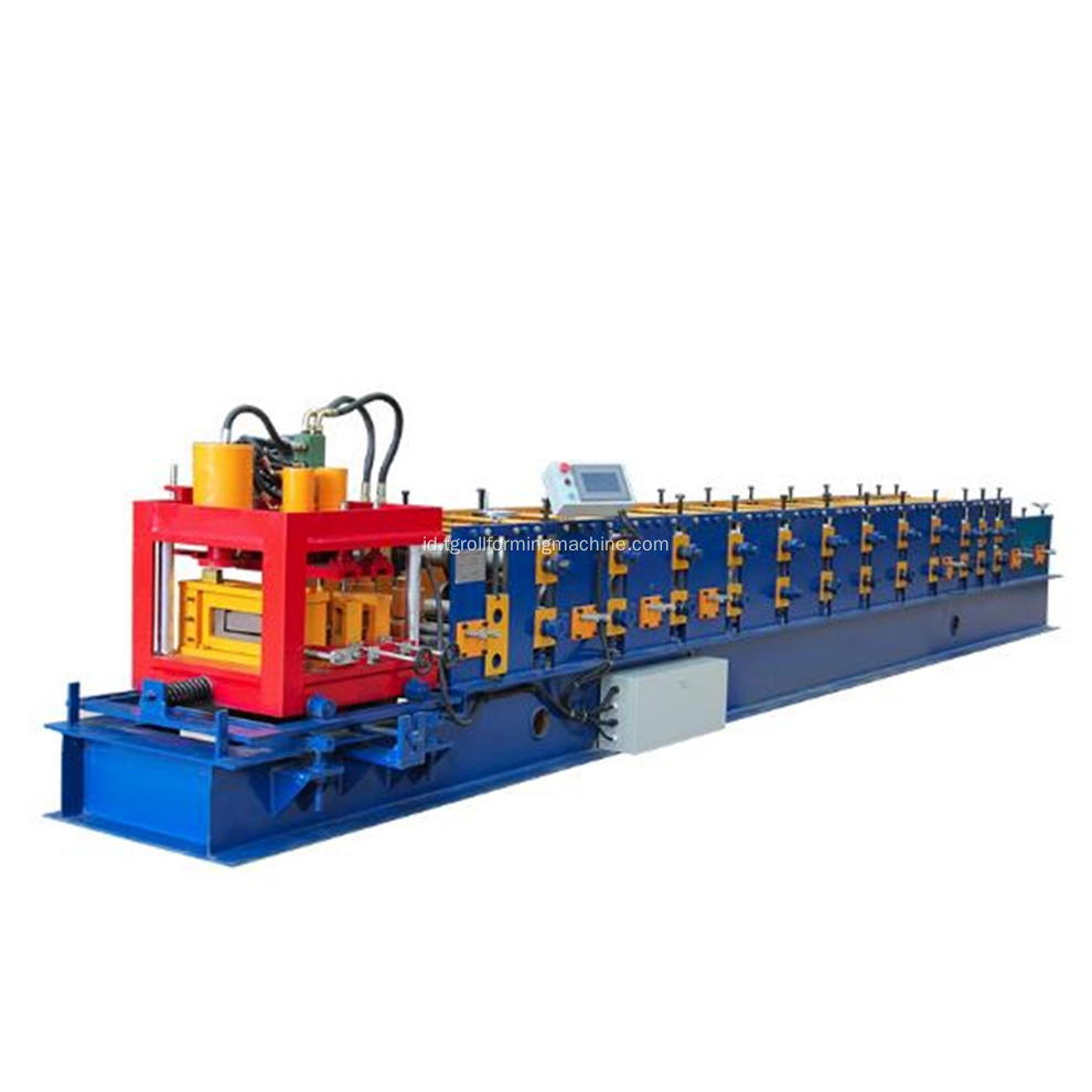 C-bentuk Logam Stud Track Roll Forming Machine