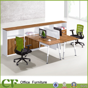 Modern Commercial Furniture 2 Person Office Staff Writing Desk