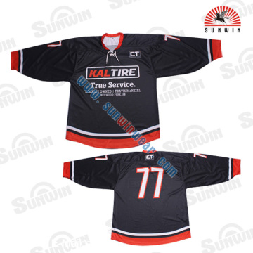 Full customized christmas hockey jerseys/youth hockey jerseys cheap/unique hockey jerseys