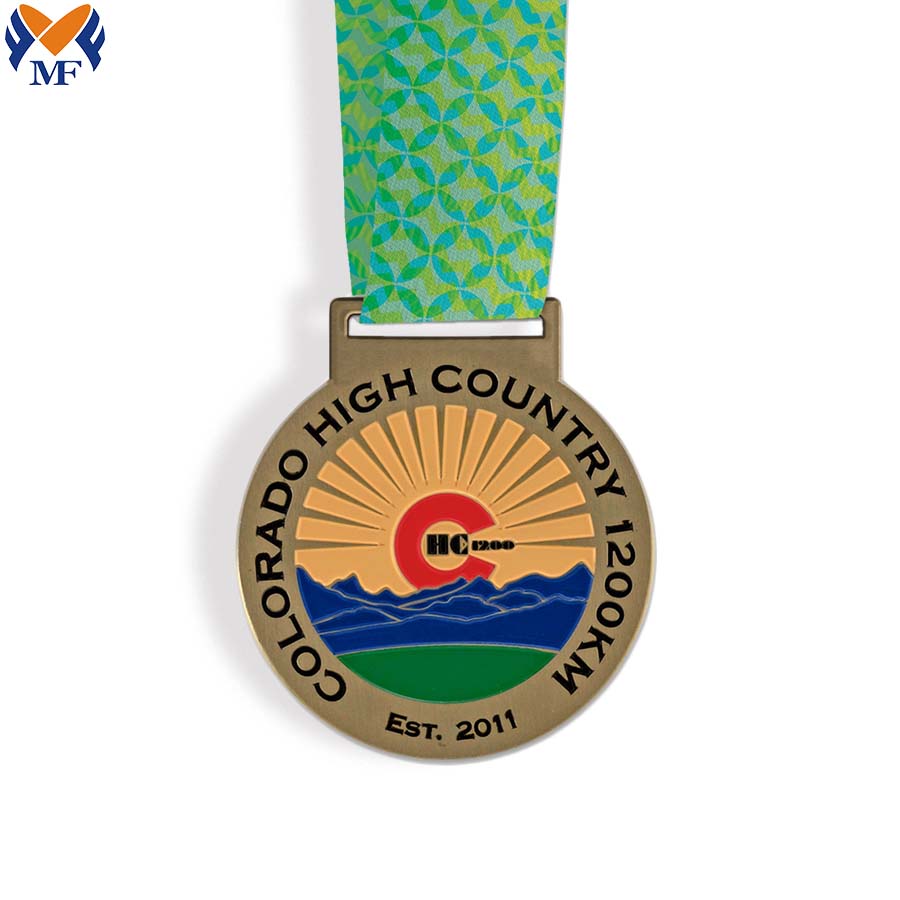 Round Shape Run Medal