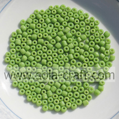 New Style Of Beads Sparking Solid Round Glass Seed Beads With Hole