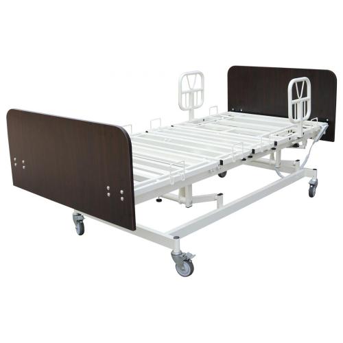 Cama de hospital de madeira elétrica com colchão