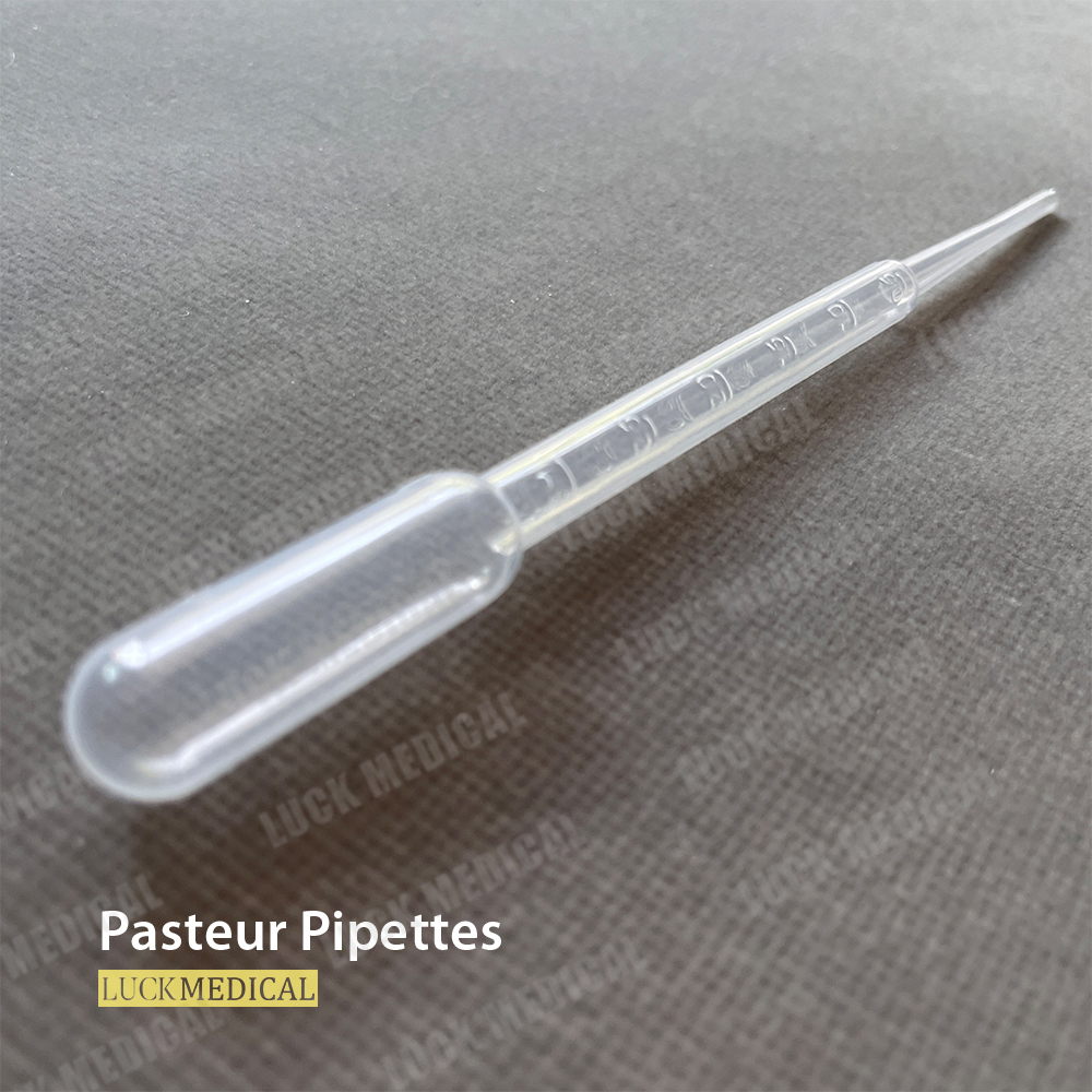 Plastikpasteur -Pipette für Plastik