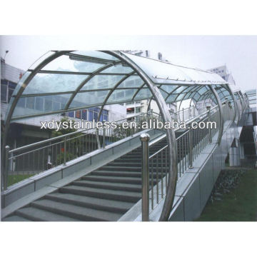 AISI304 stainless steel ss stair rail tube