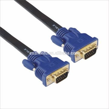 High quality flat VGA male to male cable