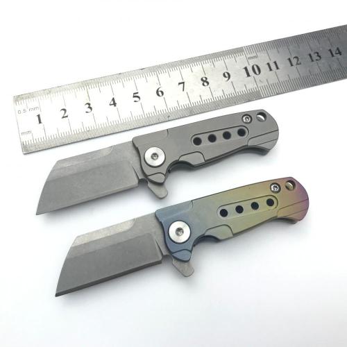 Coltello tascabile pieghevole da campeggio Mini Survival