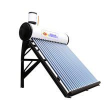 Solar boiler with feeding tank