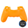 Caso protetor da pele de silicone para o controlador ps4