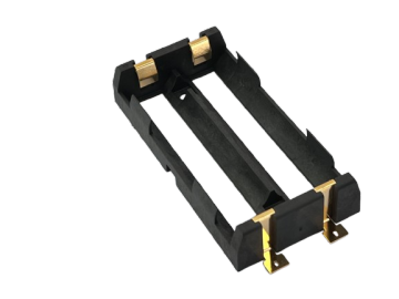 Dual Battery Holder For 18650 SMT,Gold Plated
