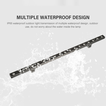 Lâmpada wall washer LED para fachada externa IP65 à prova d&#39;água 18 W 24 W