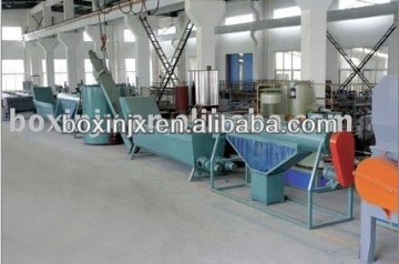 PET scrap recycling machine