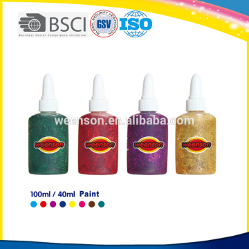Bulk color glitter for puffy paint wholesale