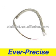 4P4C light grey telephone line cord