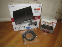 100% Original Sony PlayStation 3 160GB Slim Console +7 Games +2 Controllers