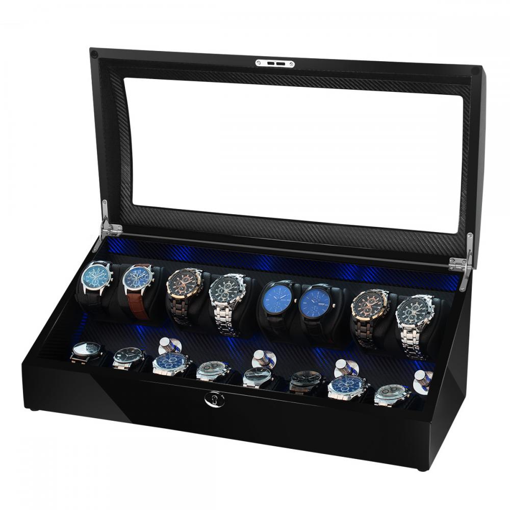 Ww 8224 Ebony Quad Rotors Watch Winder