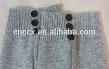 15CSK1006 cashmere knee-high sock