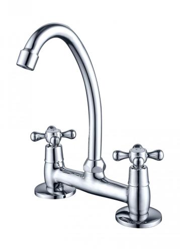 Pancuran Air Keran Dapur Faucet Sink Mixer Water Tap