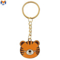 Metal Custom Animal Design Enamel Keychains