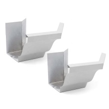 Aluminum K-Style Rain Gutter Inside/Outside Corner (5''/6''/7'')