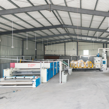 Automotive nonwovens pu synthetic leather production line