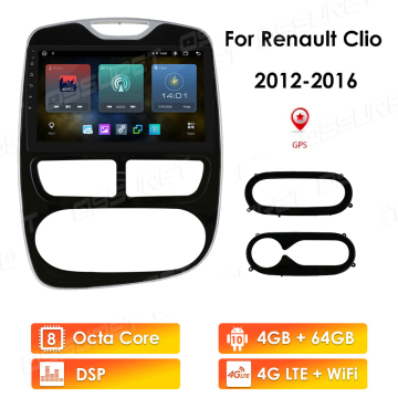 Android10.0 NO DVD 2 Din Car Radio Multimedia Video Player Navigation GPS For RENAULT clio 3 4 2012-2016 Octa-Core 4G