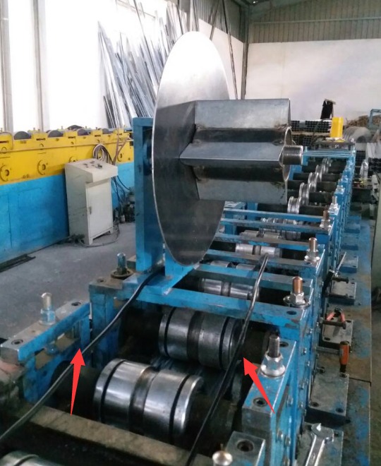 shutter door U guide tracks roll forming machine